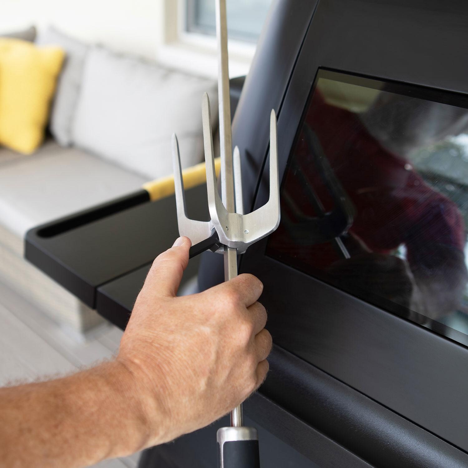 Everdure HBG2ROTISUS Rotisserie Kit Force 2B Grill - Fork thumbnail