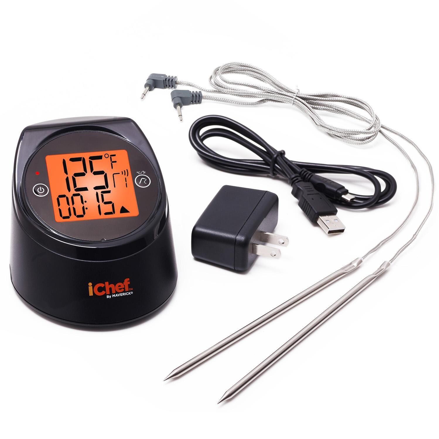 Maverick Wi-Fi Digital IChef BBQ Thermometer - Everything Included thumbnail