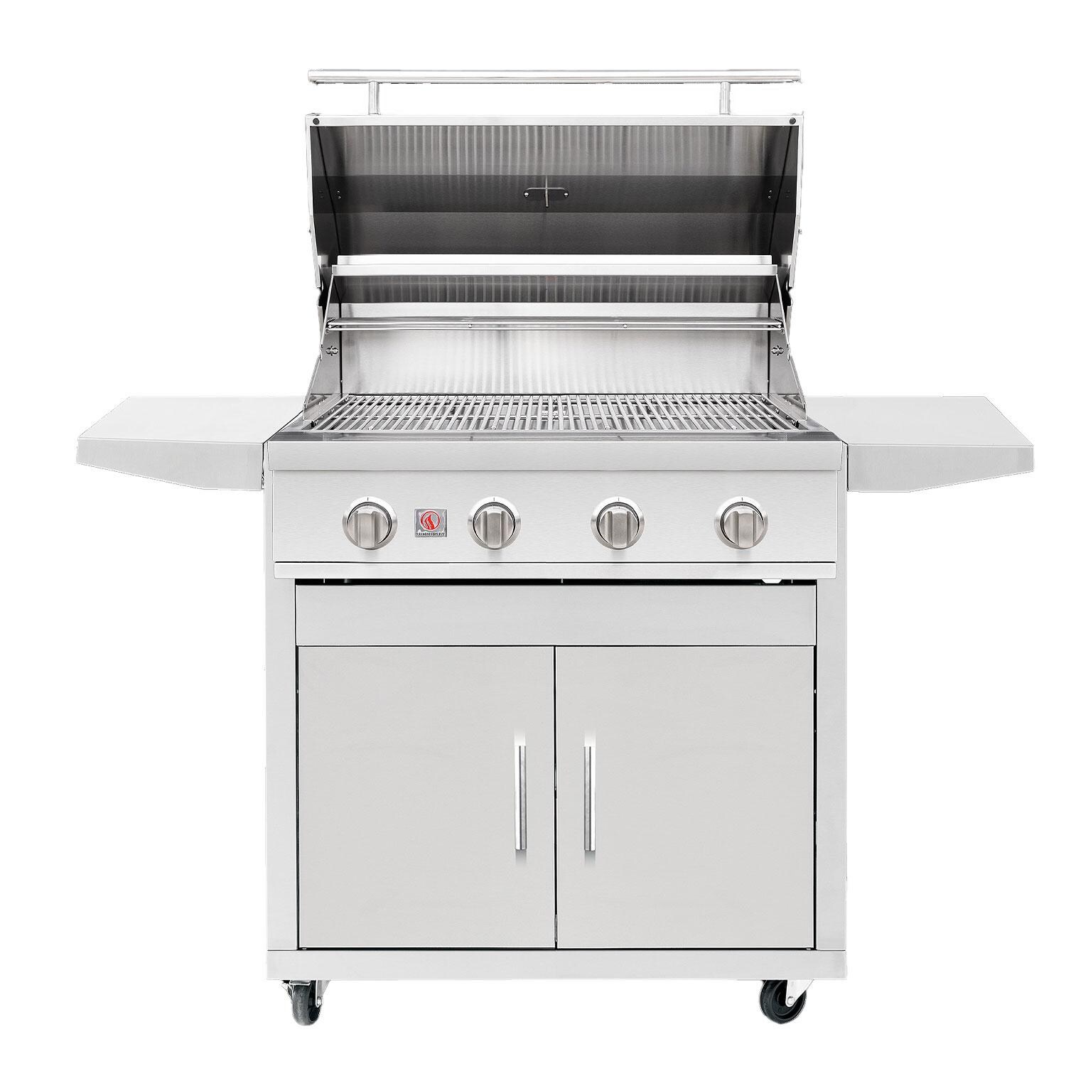 Summerset CART-SZR32 Sizzler 32-in Grill Cart - Display - White Background thumbnail