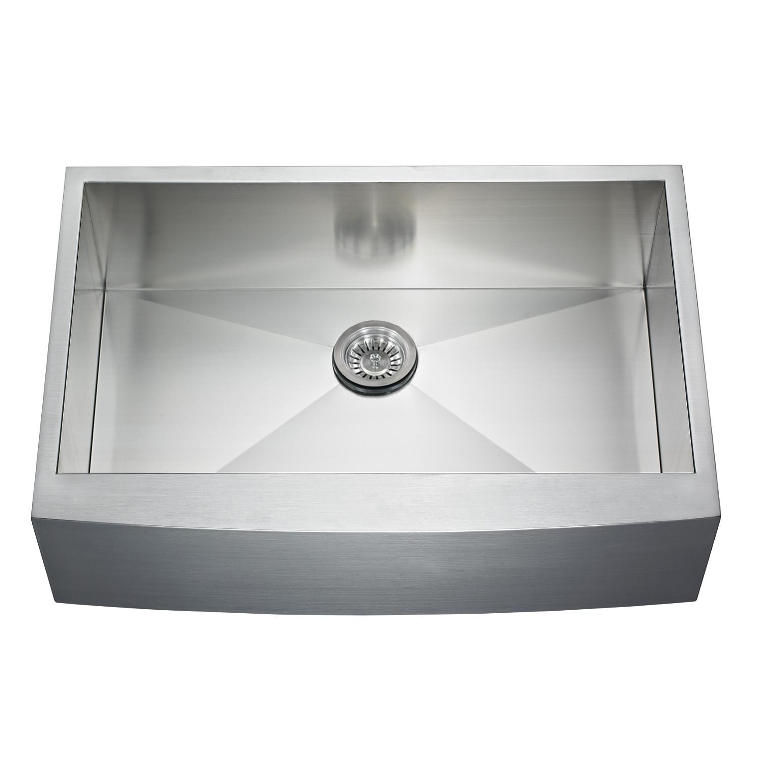 BBQGuys - BBQ-AP3322C-33S - 33 X 22 Stainless Steel Farmhouse Sink thumbnail