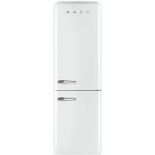 Smeg 50s Retro Style 11.7 Cu. Ft. Bottom Freezer Refrigerator - White - Right Hinge - FAB32UWHRN image