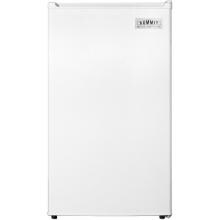 Summit 19-Inch 3.6 Cu. Ft. Freestanding Compact Refrigerator / Freezer - White - FF412ES image