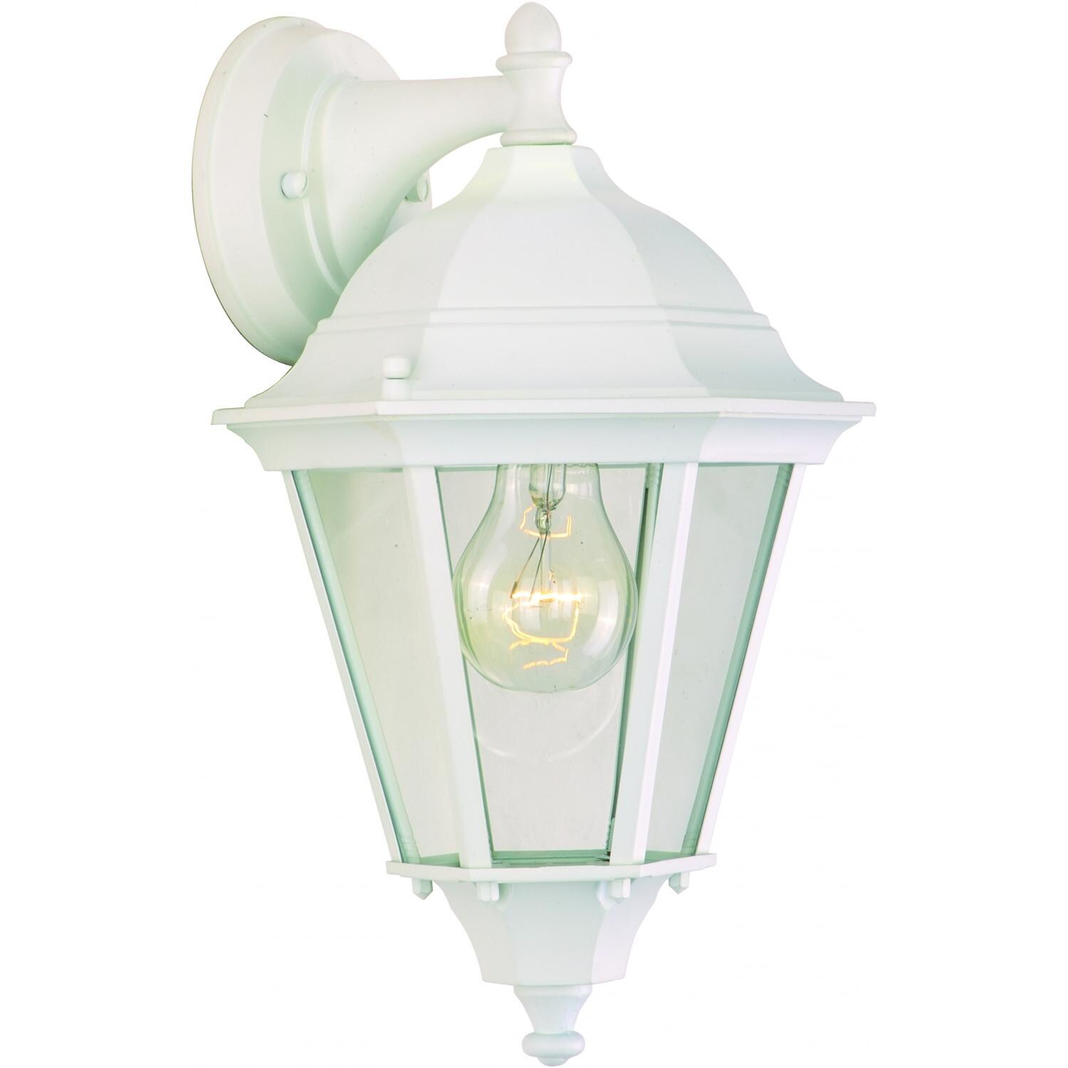 Maxim Westlake One Light 15-Inch Outdoor Wall Light - White - 1000WT