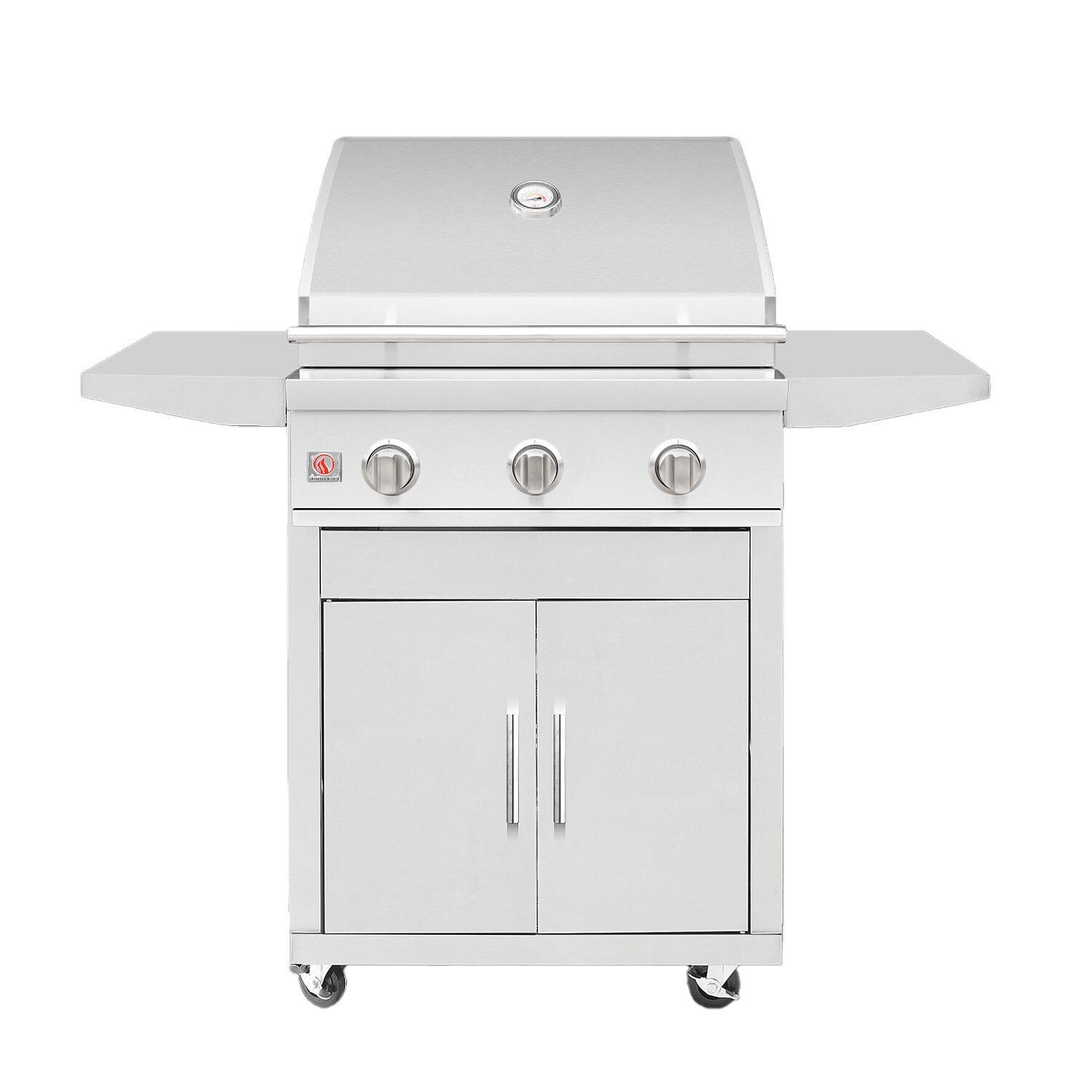 Summerset Sizzler 25-in 3 Burner Freestanding Natural Gas Grill - Display - White Background thumbnail