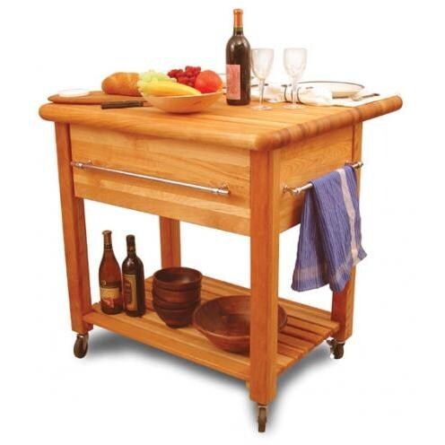 Grand Workcenter With Drop Leaf