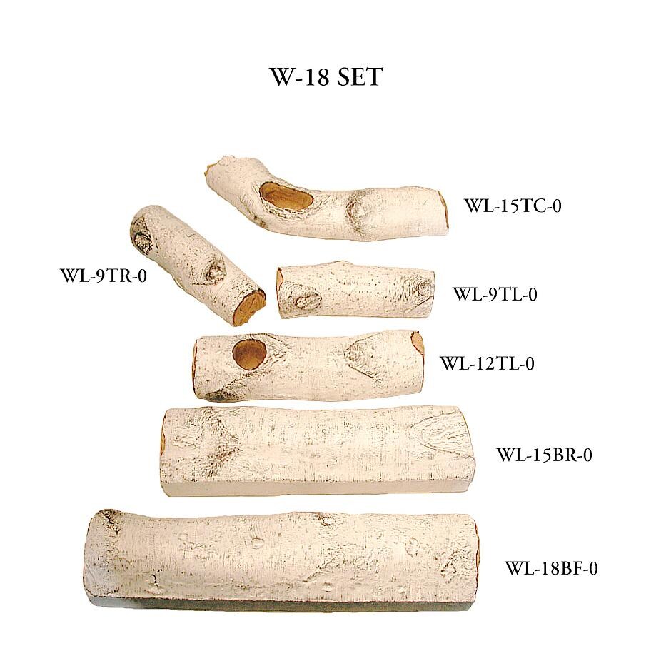 Peterson Real Fyre White Birch 18-Inch Log Breakdown thumbnail