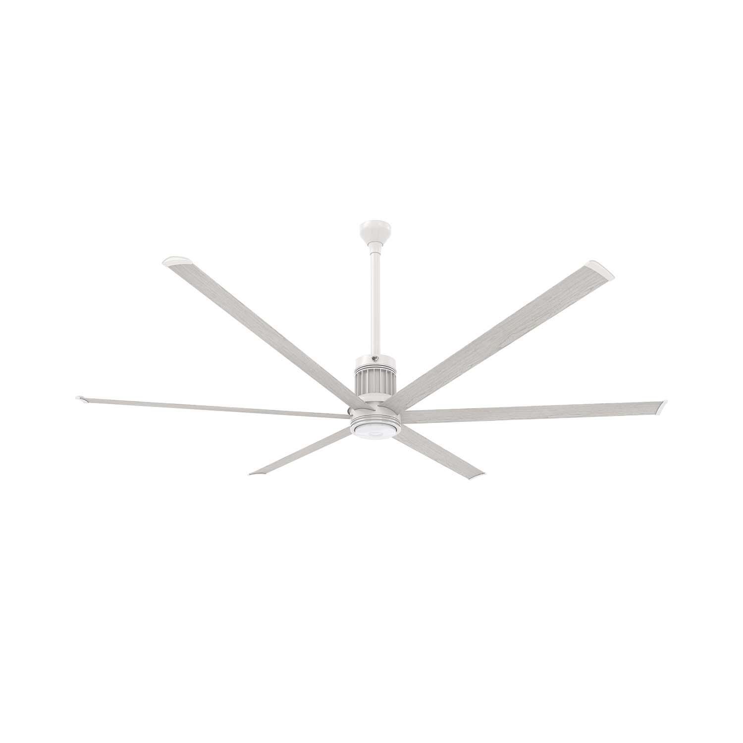 Big Ass Fans MK-I61-081906A729F772I24 96-Inch i6 Ceiling Fan Universal Mount W/24-Inch Ext Tube Driftwood thumbnail
