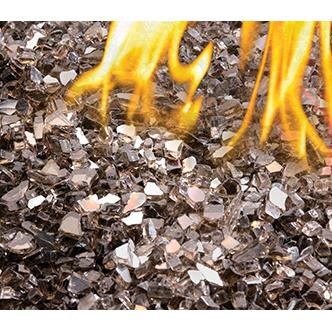 58-Inch Patioflame Kensington Fire Table With Glass Embers By Napoleon - Topaz Glass thumbnail