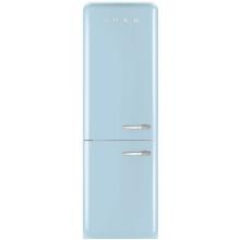 Smeg 50s Retro Style 11.7 Cu. Ft. Bottom Freezer Refrigerator - Pastel Blue - Left Hinge - FAB32UPBLN image