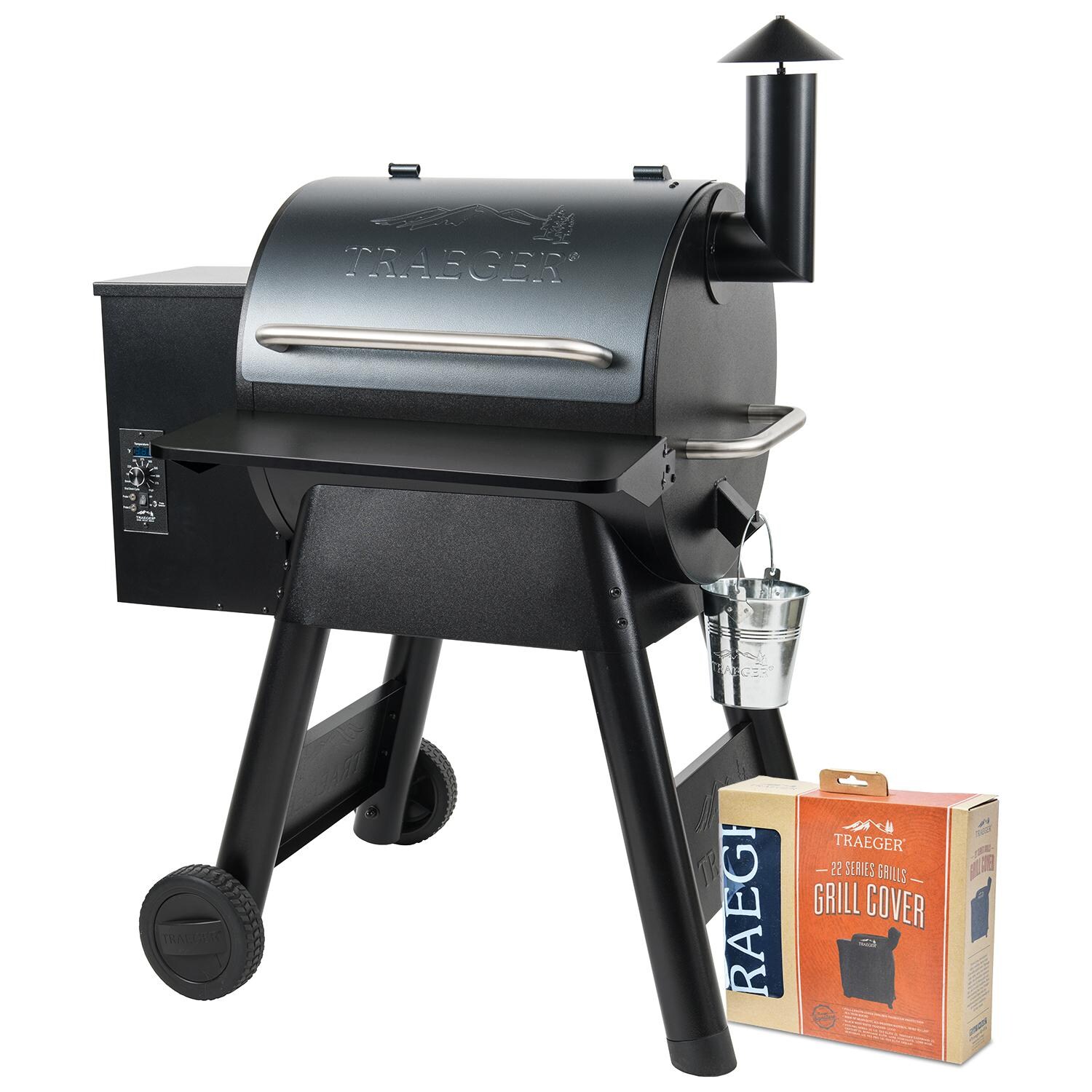 traeger grill pro pellet wood shelf inch zoom