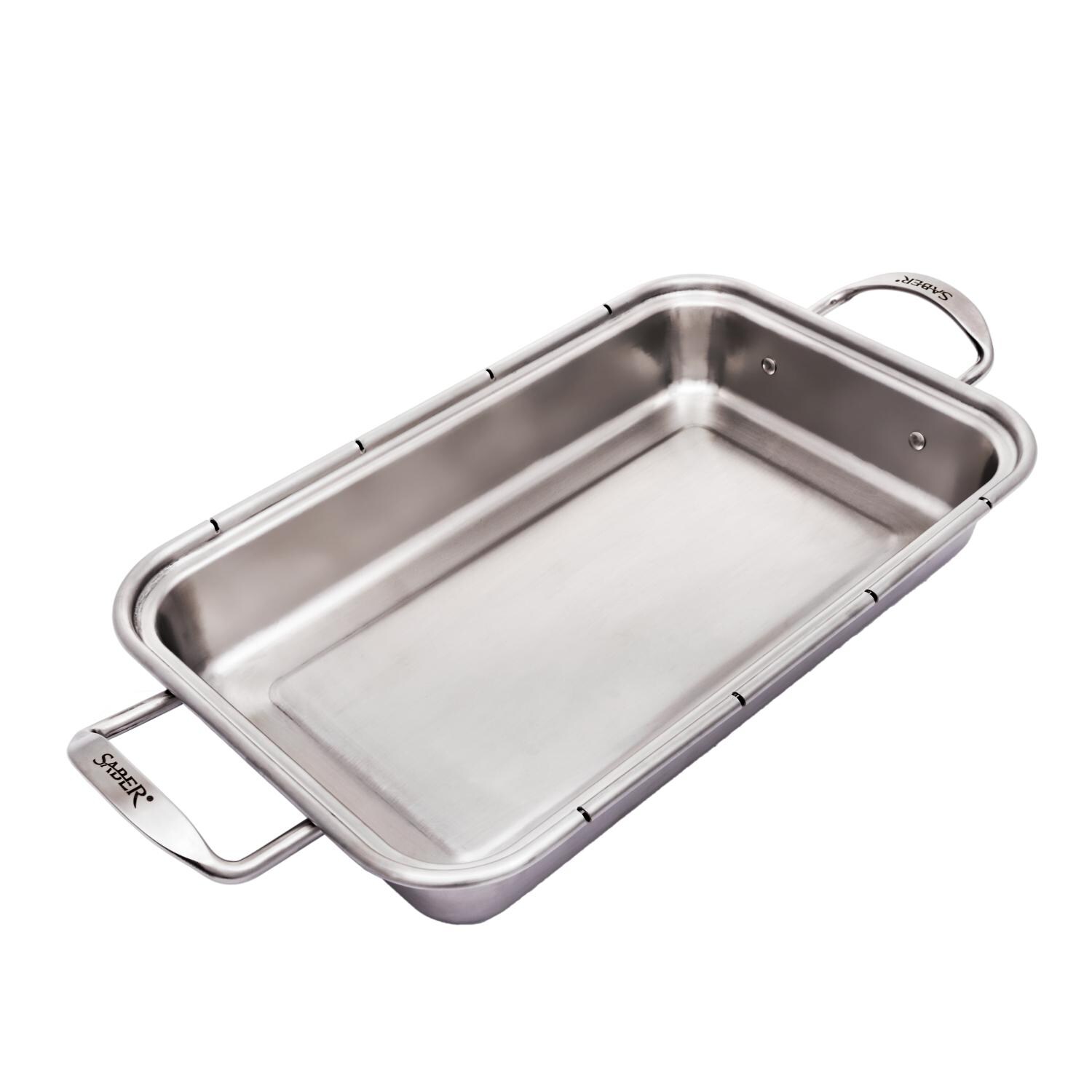 Saber Stainless Steel Roasting Pan w/ Cutting Board - Roasting Pan thumbnail