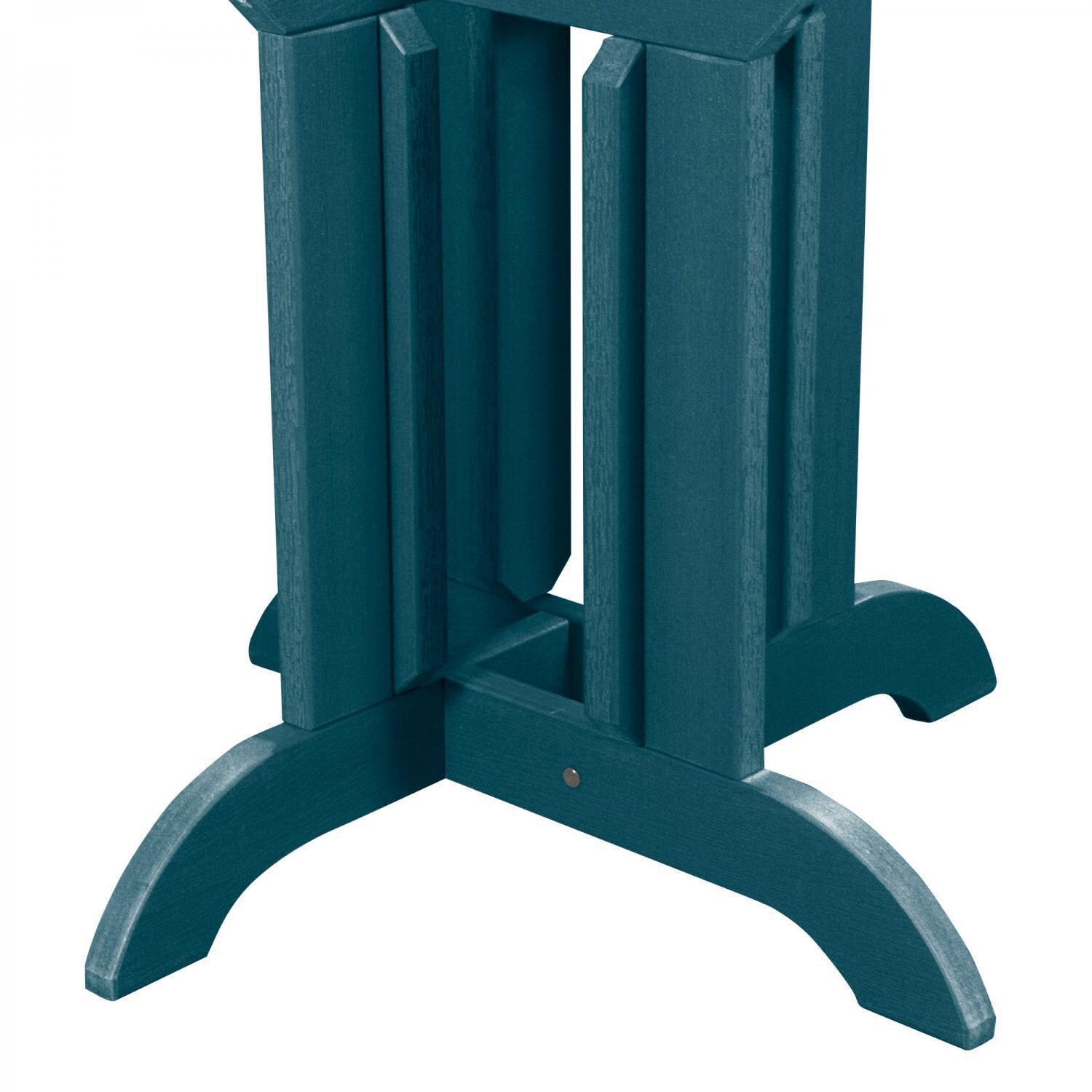 Lakeview Elm Pointe 5 Piece Round Counter Height Dining Set - Nantucket Blue - Table Base - Detail thumbnail