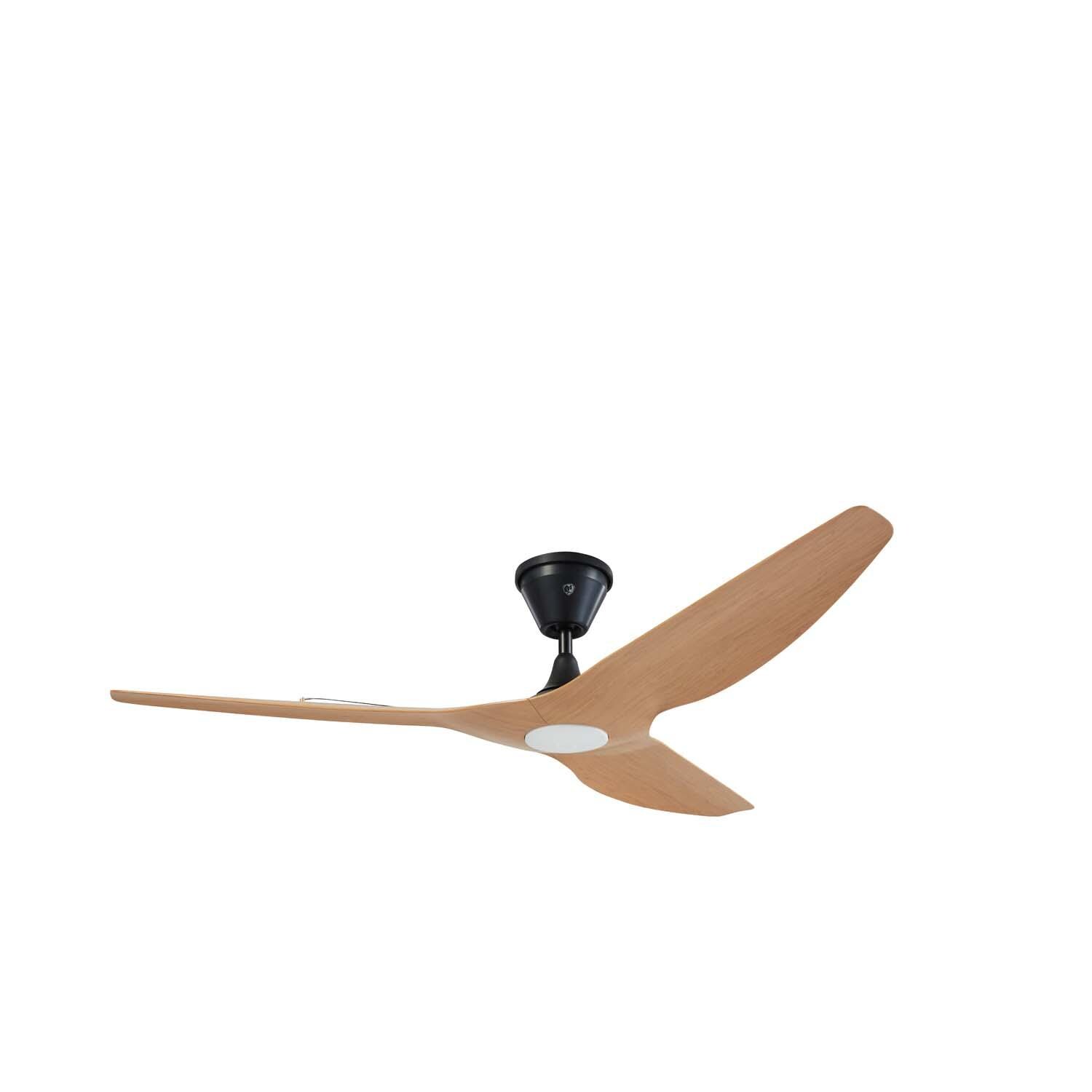 Big Ass Fans 60-in w/ Black Motor & Caramel Airfoils Haiku Coastal Outdoor Ceiling Fan - MK-HKC1-052506A258F533I10