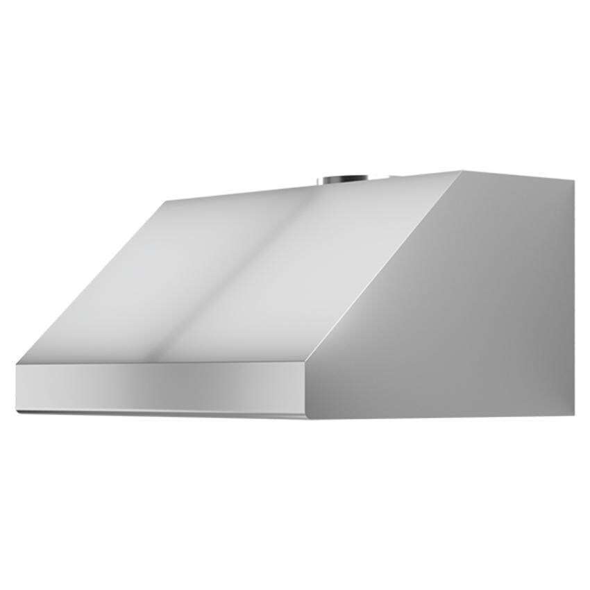 Vent-A-Hood NPXH18-236 SS 36-Inch 600 CFM Nouveau Pro Wall Mount Range Hood - Stainless Steel - Right Side Angled View thumbnail