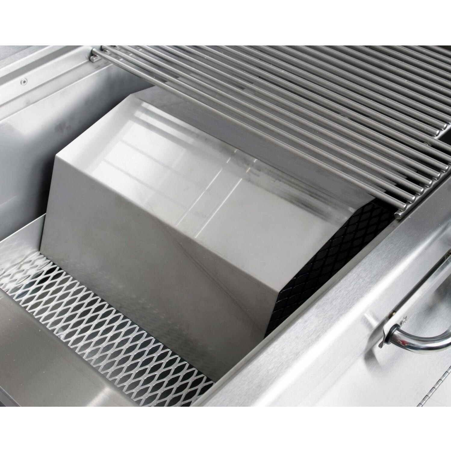 Fire Magic Charcoal Grills 30 Inch Legacy Smoker Grill - Stainless Steel Cooking Grids and Charcoal Shield thumbnail