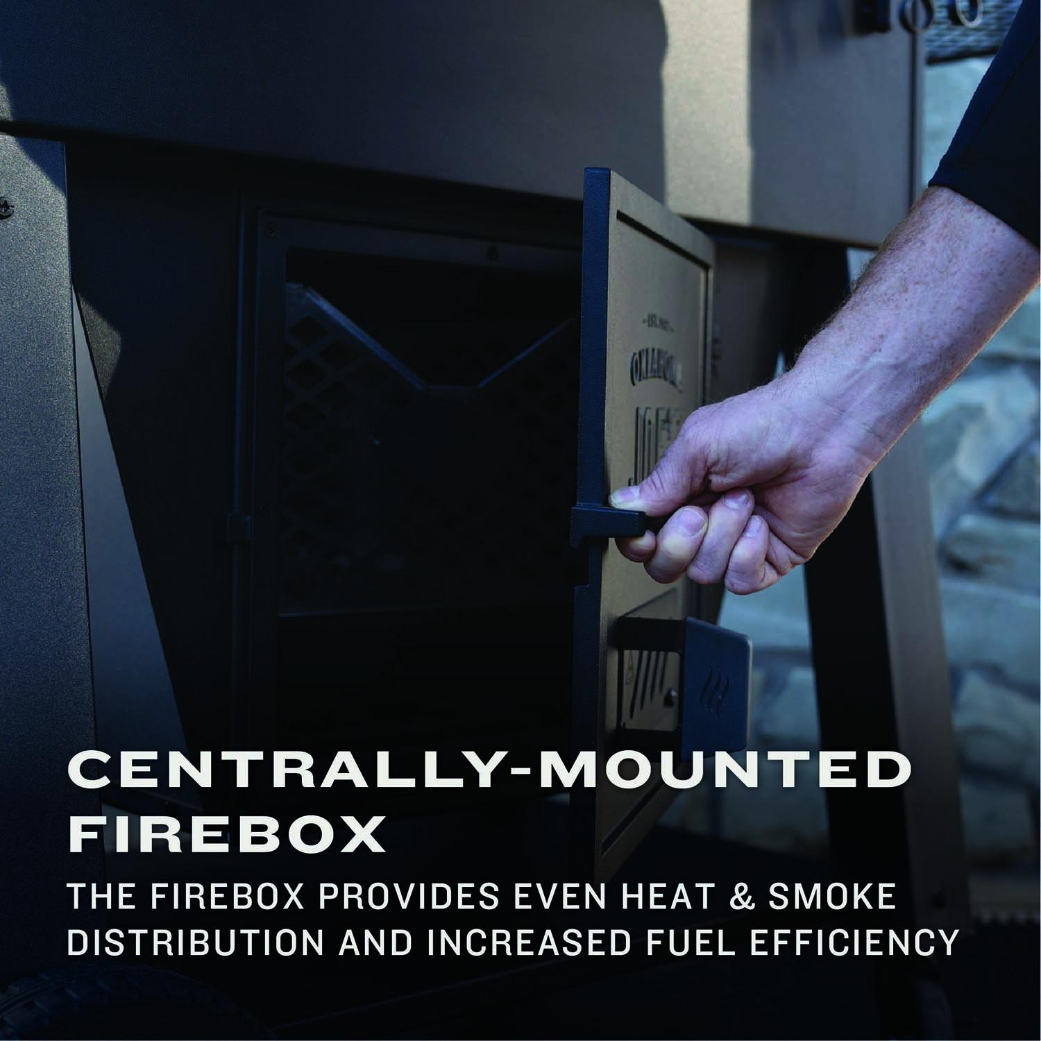 Oklahoma Joe's 23202164 Marshal Centerbox Smoker - Firebox - Detail thumbnail