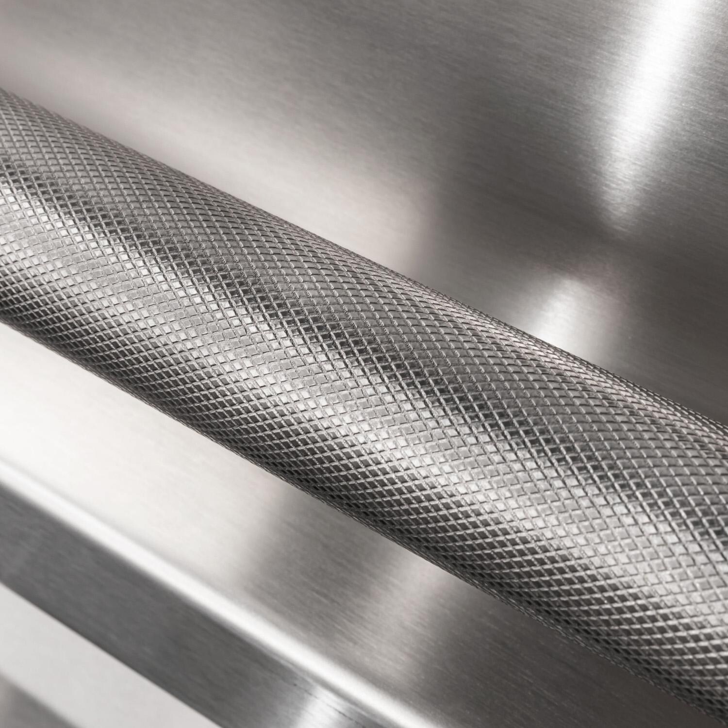 NewAge Products 67902 Classic Series 10 1/2 Ft Outdoor Kitchen Island w/ 36-in Natural Gas Grill, Refrigerator, Trash Bin, Door & Drawer in Grove/Stainless Steel - Handle - Detail thumbnail