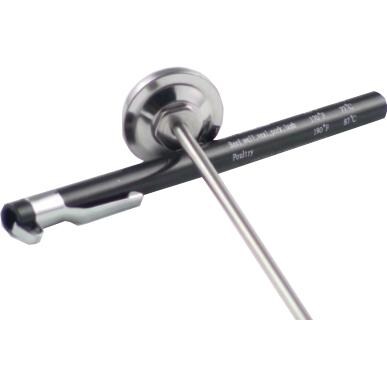 Outset Instant-Read Thermometer And Sleeve Back With Shirt Clip thumbnail