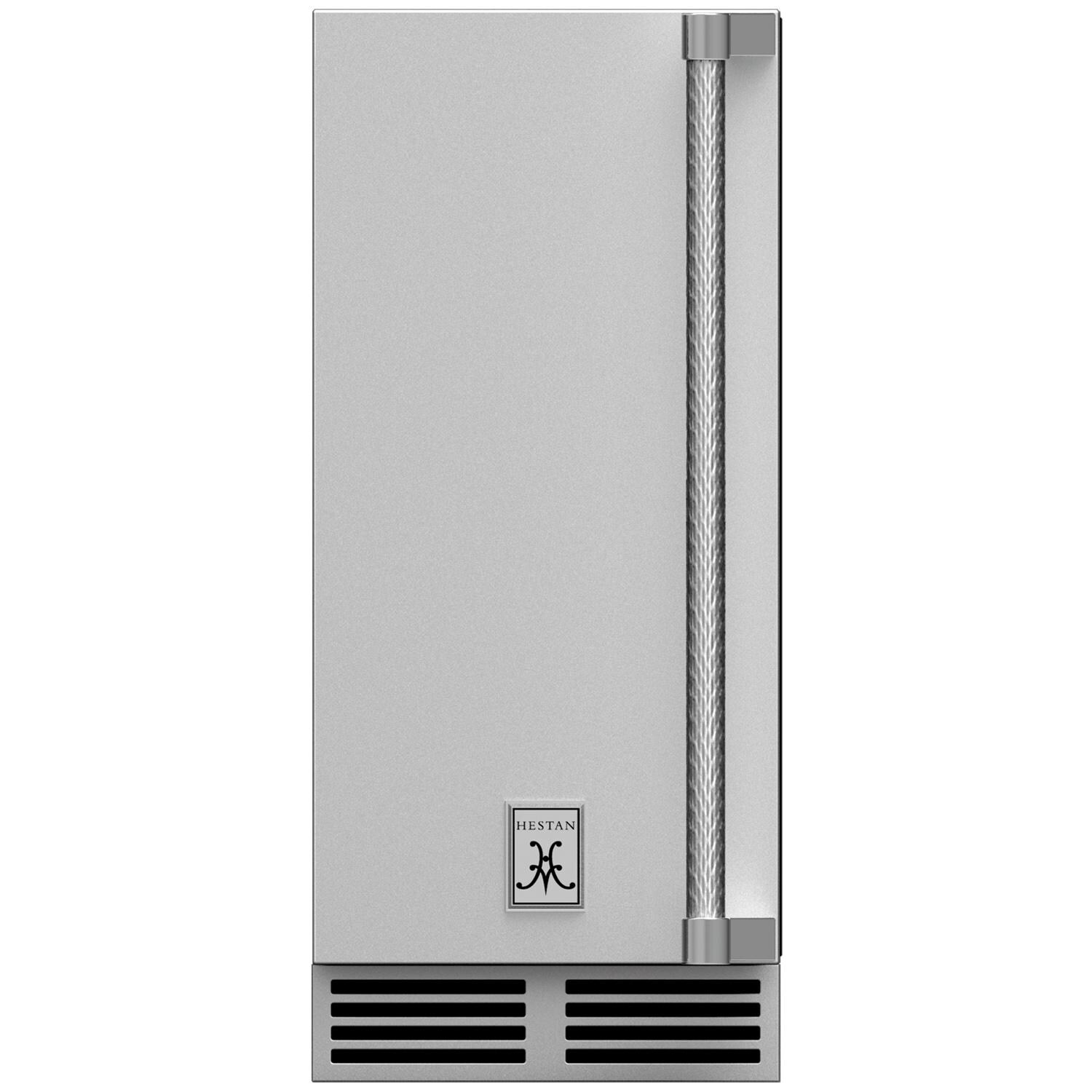 Hestan 55 Lb. 15-Inch Left Hinge Outdoor Rated Ice Machine - GIML15