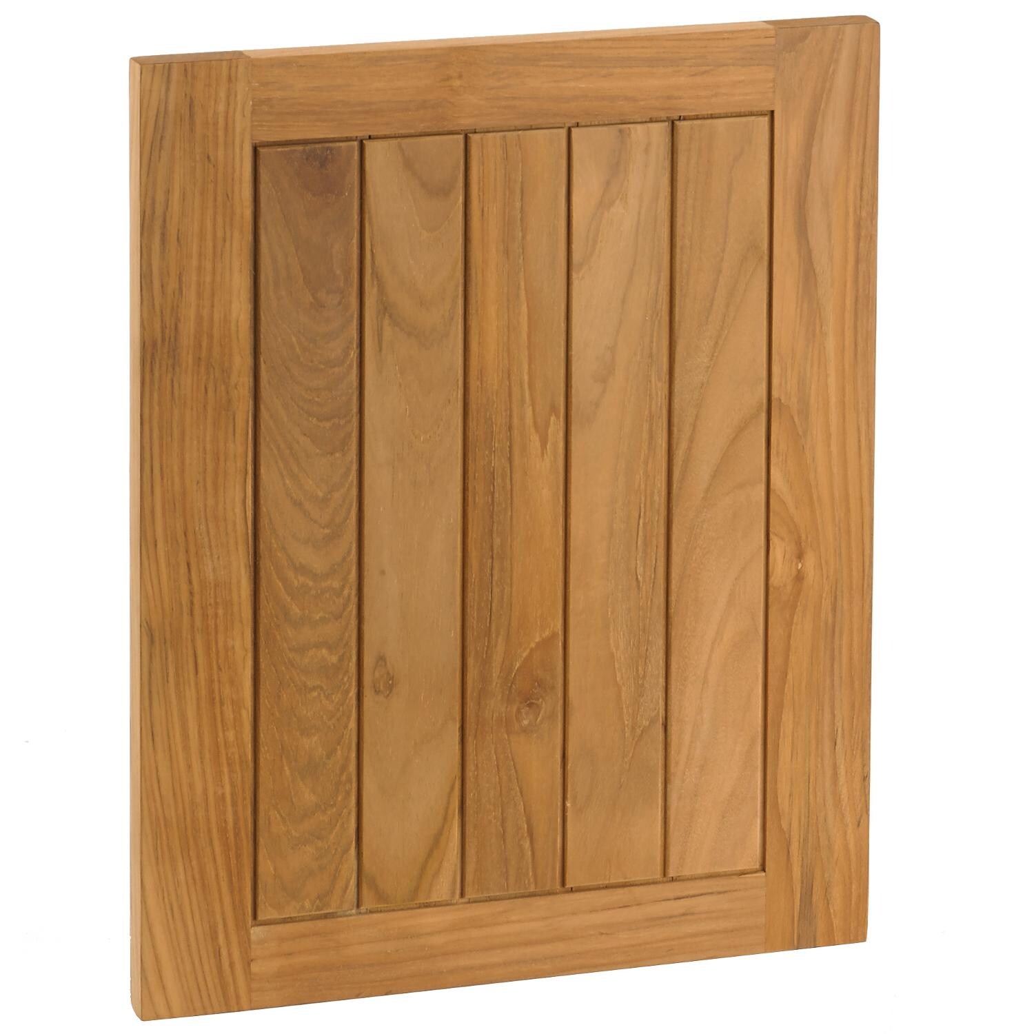 Pacific Teak DO-16-C | 16-Inch Teak Wood Cottage Door Panel thumbnail