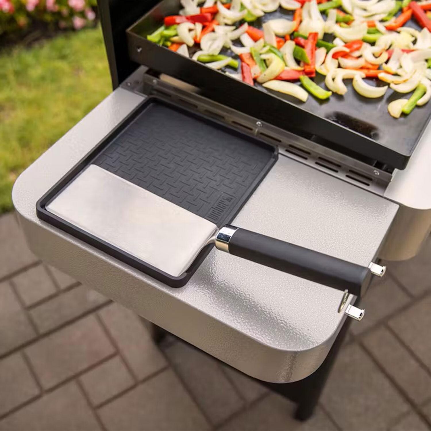 Weber 3400075 Tool Mat - Spatula on Mat - Lifestyle