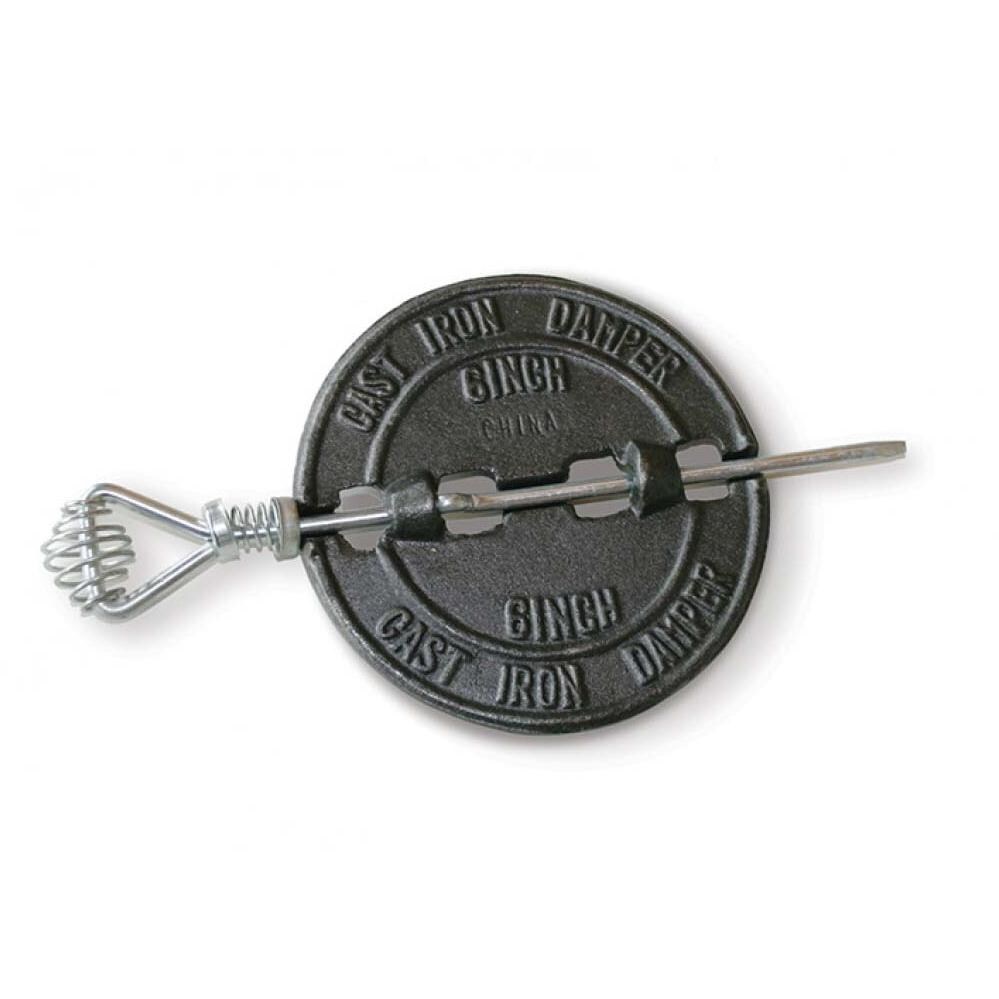 US Stove 8-Inch Cast Iron Damper