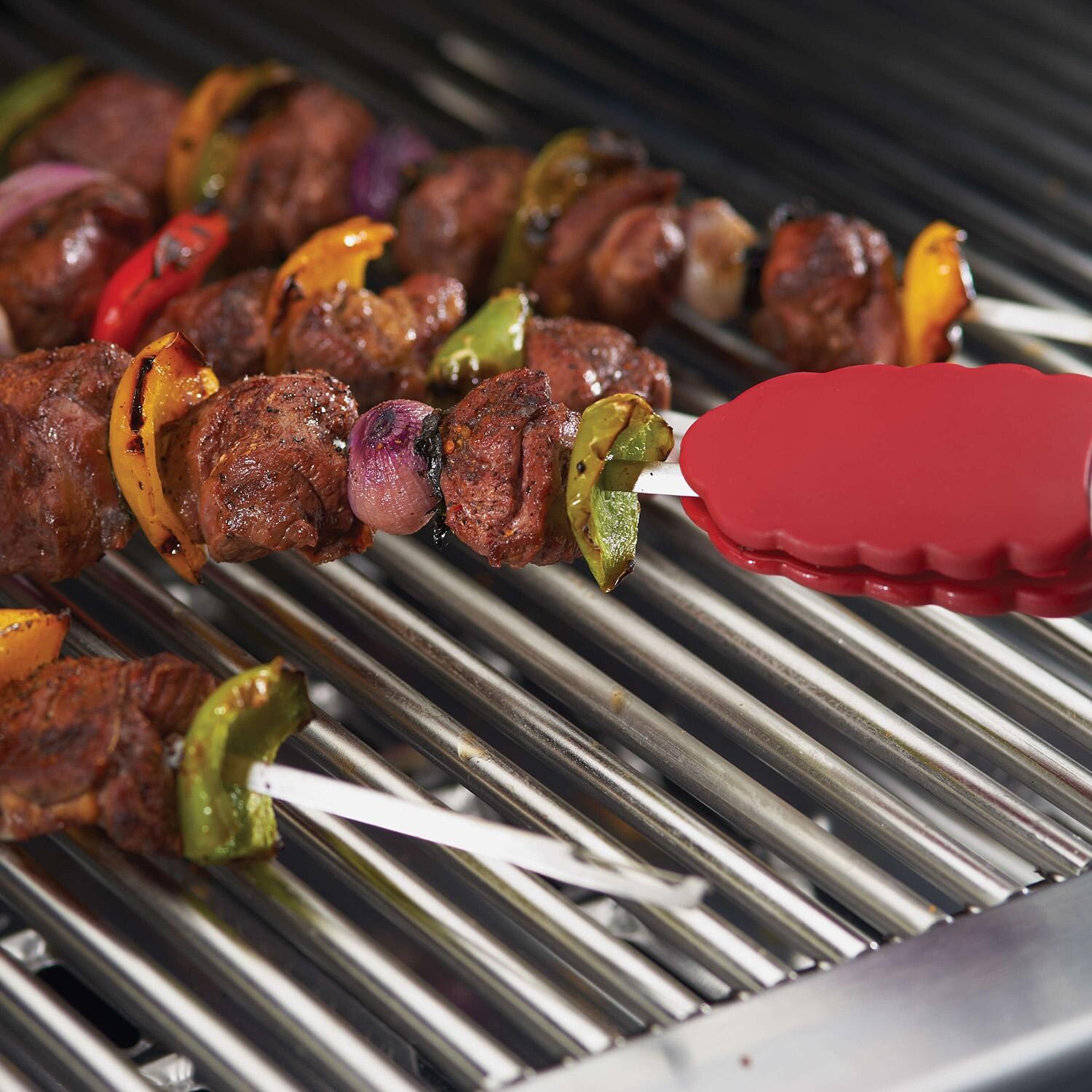 GrillPro Stainless Steel 15-in Slim Skewers - 4 Pack - 46074 - Cooking - Lifestyle thumbnail