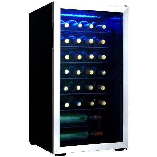 Danby DWC93BLSDB 36 Bottle Freestanding Wine Cooler thumbnail