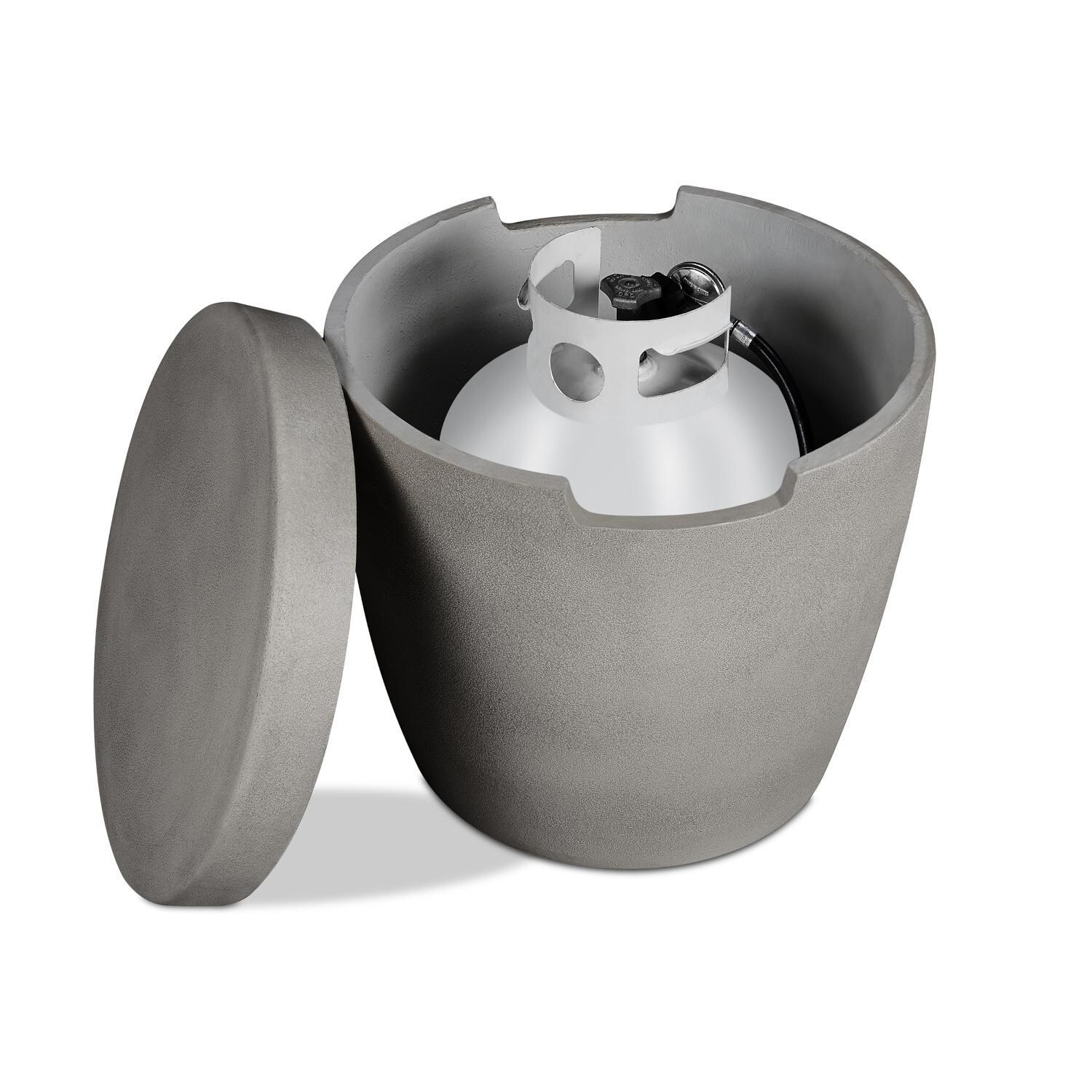 BBQGuys Signature 355-SHD Dustyview Propane Tank Cover - Shade - Demo - White Background thumbnail