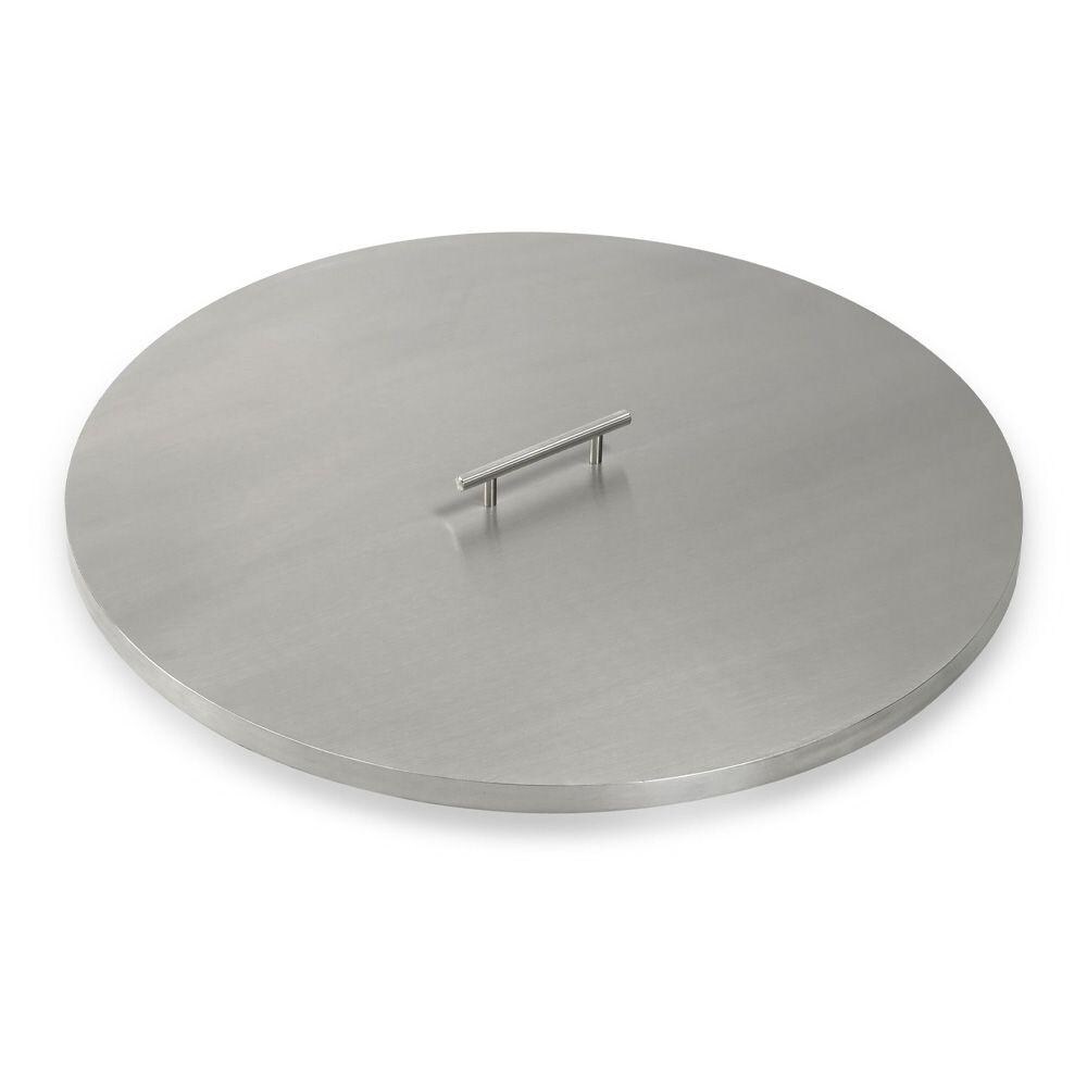 BBQGuys Signature SS-CV-RSP-25 28-Inch Round Stainless Steel Drop-In Pan Cover thumbnail