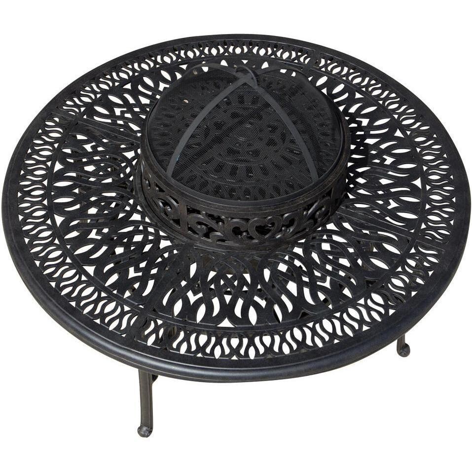 52-Inch Round BBQ/Fire Pit Table By Lakeview Outdoor Designs