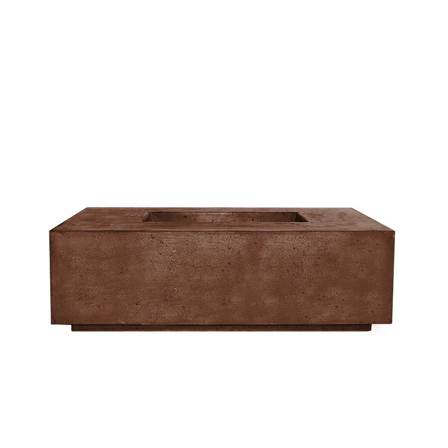 Prism Hardscapes Porto 68 68-Inch Rectangular Propane Gas Fire Pit Table - Cafe - PH-422-1LP image