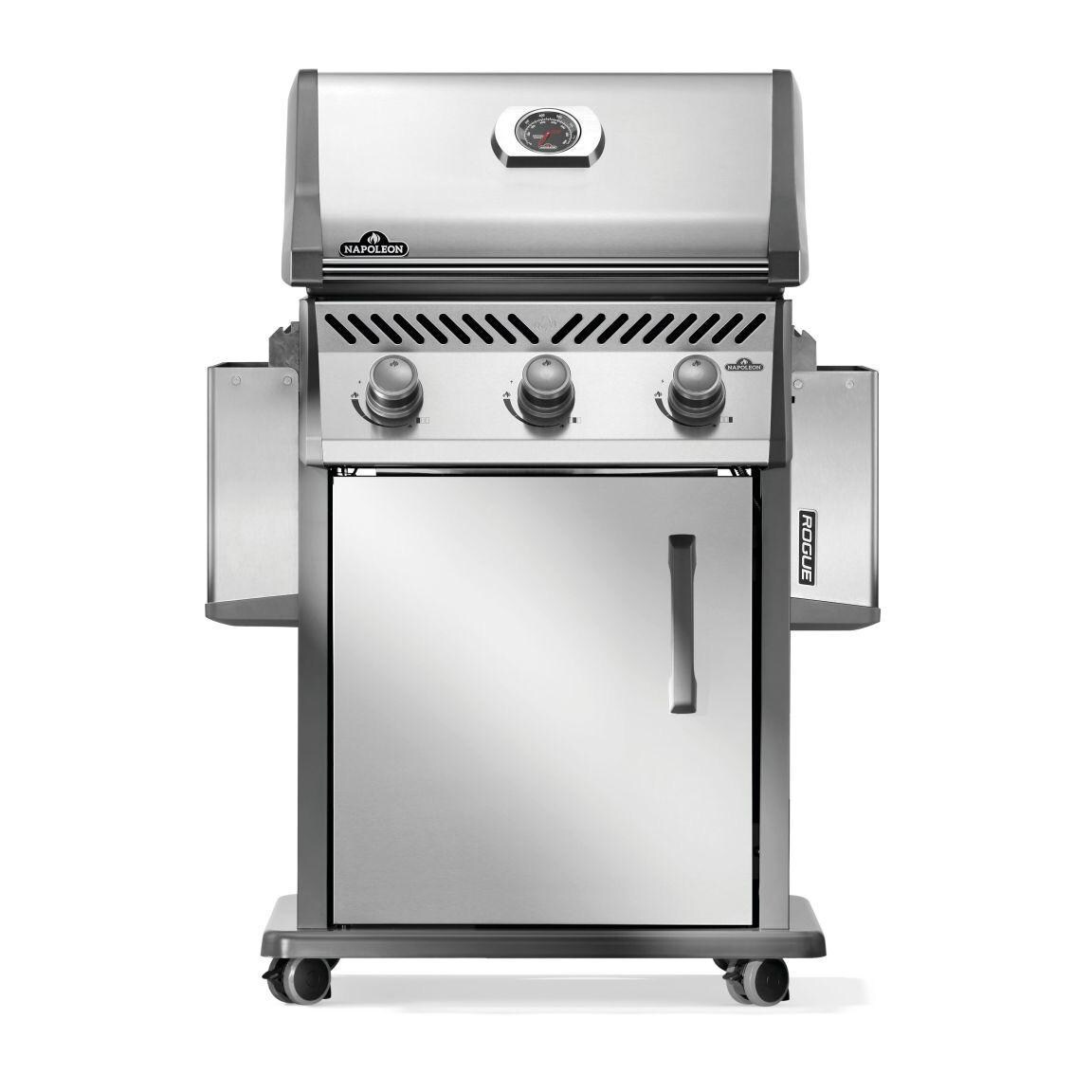 Napoleon R425PSS-2 Rogue 425 3-Burner Propane Grill - Closed - White Background thumbnail