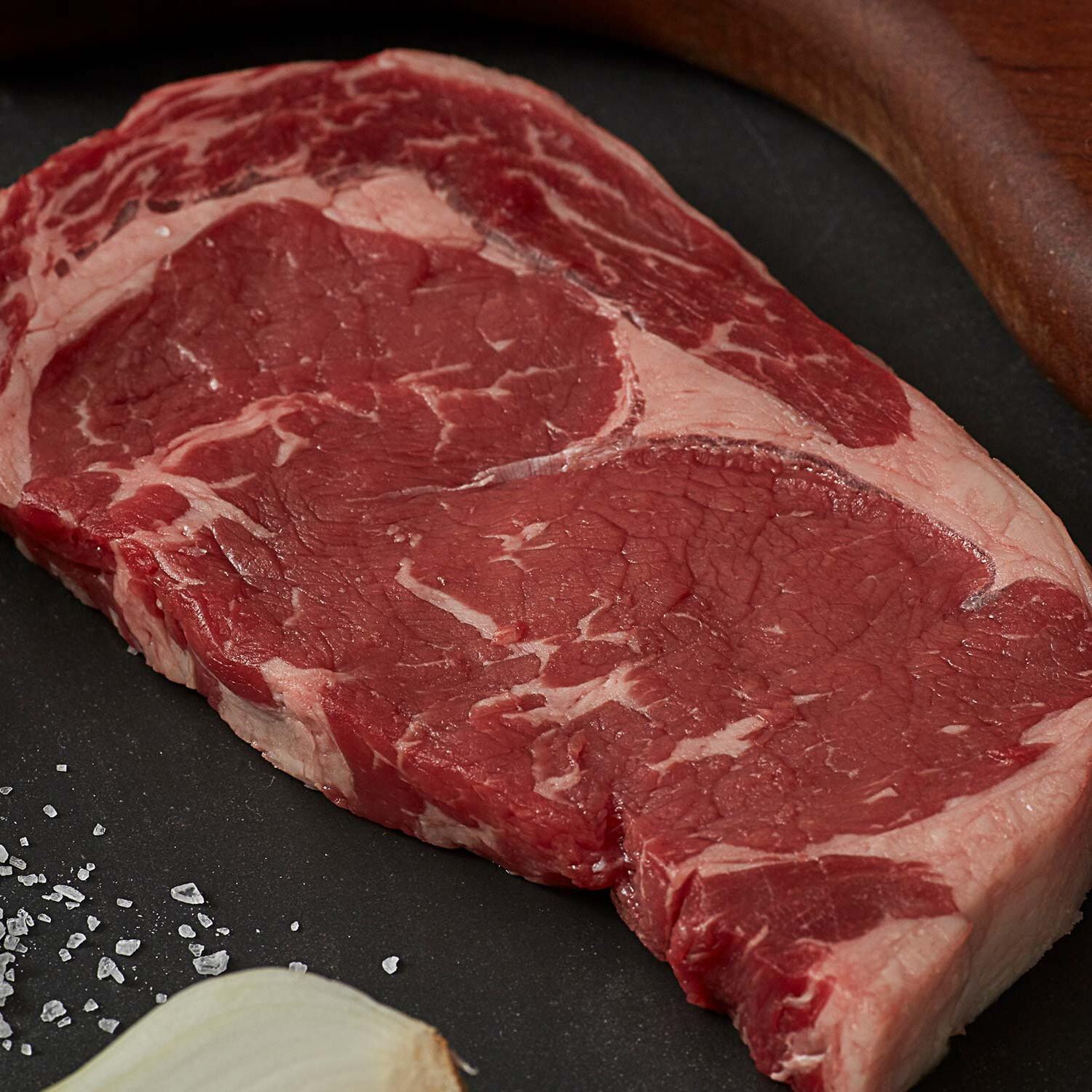 Rastellis - RS24 - Wild Raised Salmon & Organic Black Angus Steak Plan - Organic Ribeye thumbnail