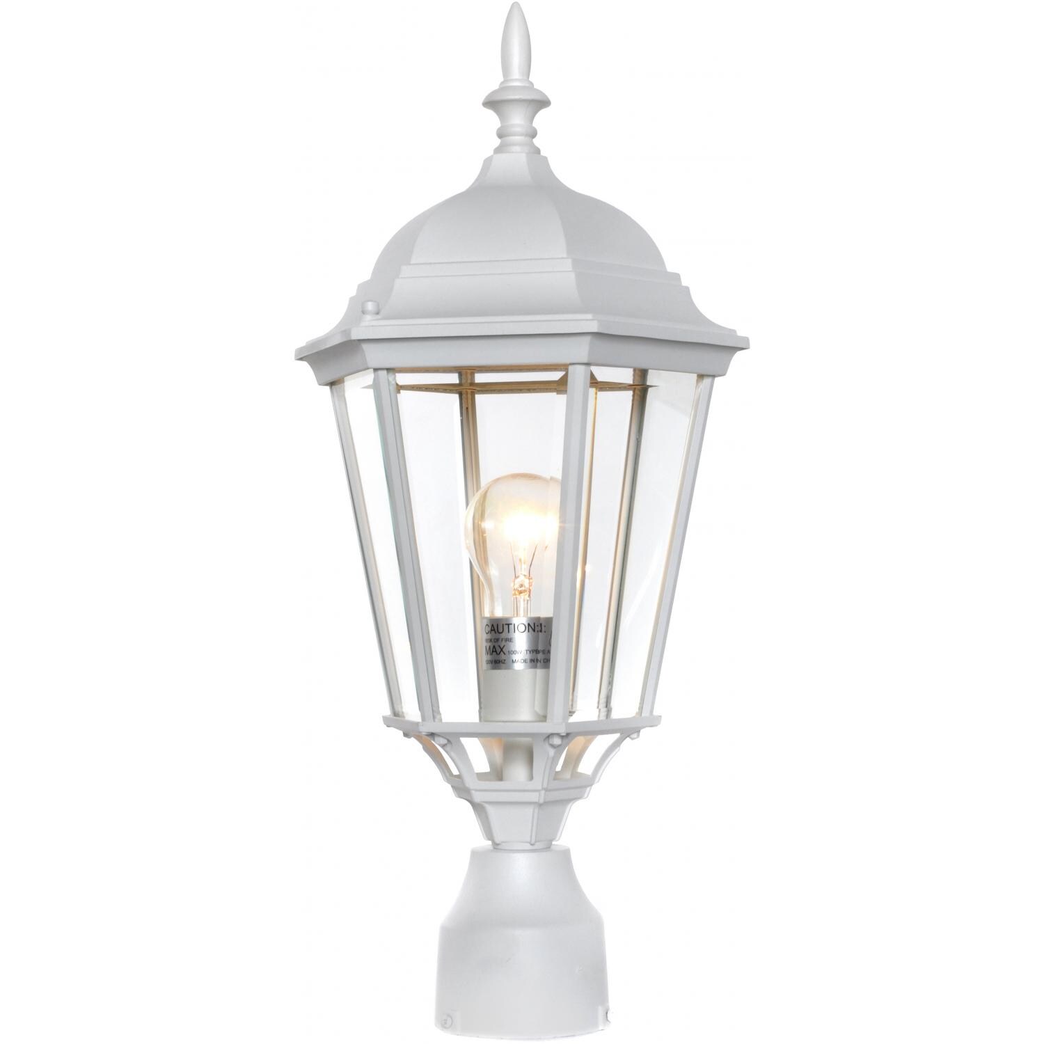 Maxim Westlake 1005WT 100W 21-Inch One Light Post Light - White thumbnail