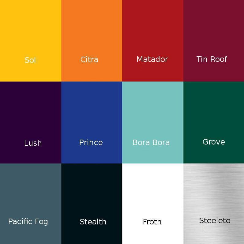 Hestan Signature Color Finish Options