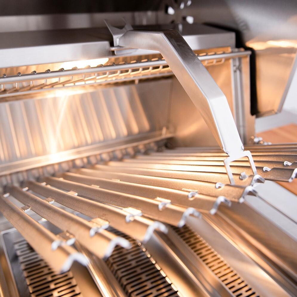 American Made Grills Muscle 54-Inch Hybrid Grill MUS54-NG - Natural Gas - Grate Lifter Tool - Lifestyle thumbnail