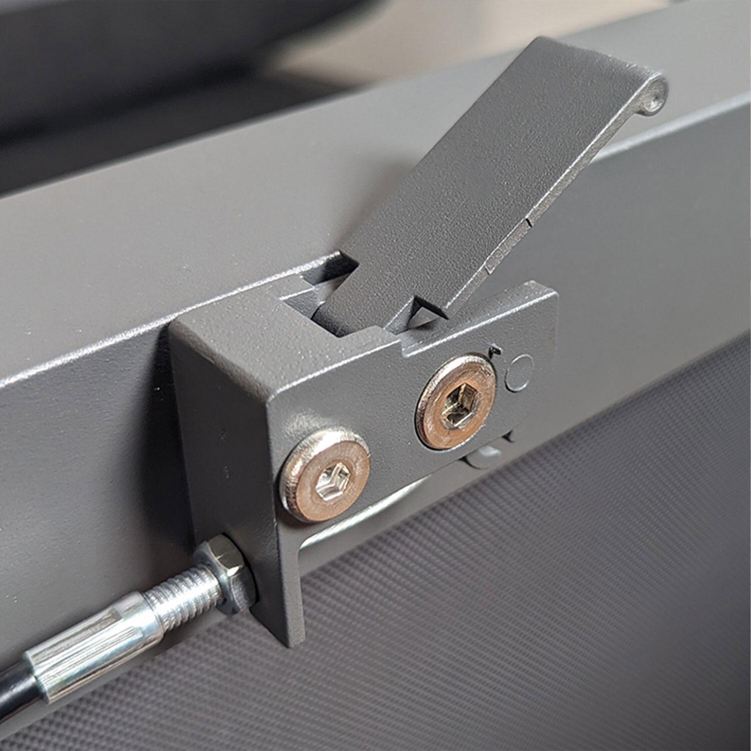 Boston Select 4 Pc Aluminum Reclining Lounge Set By KETTLER - Reclining Lever - Detail thumbnail