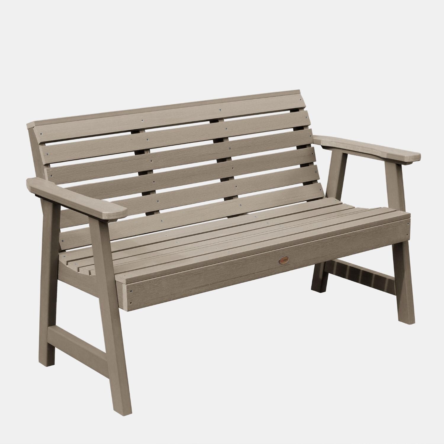 Lakeview Elm Pointe 5-Foot Picnic Bench - Woodland Brown - On White thumbnail