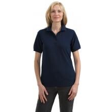 Port Authority Ladies Silk Touch Sport Shirt L - Navy image