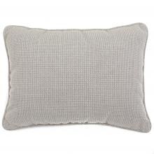 Sunbrella Hybrid Smoke Outdoor Throw Pillow W/ Piping By Lakeview Outdoor Designs - 13 X 18 image