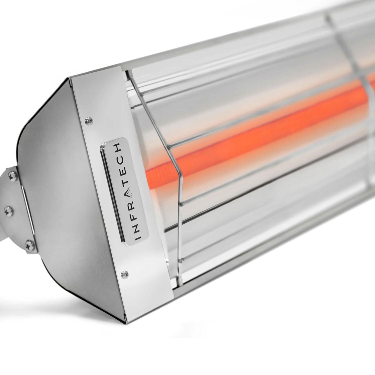 Infratech W2624MG W-Series 48 Inch 2600W Single Element Electric Patio Heater - 240V - Marine Grade - Display - White Background thumbnail