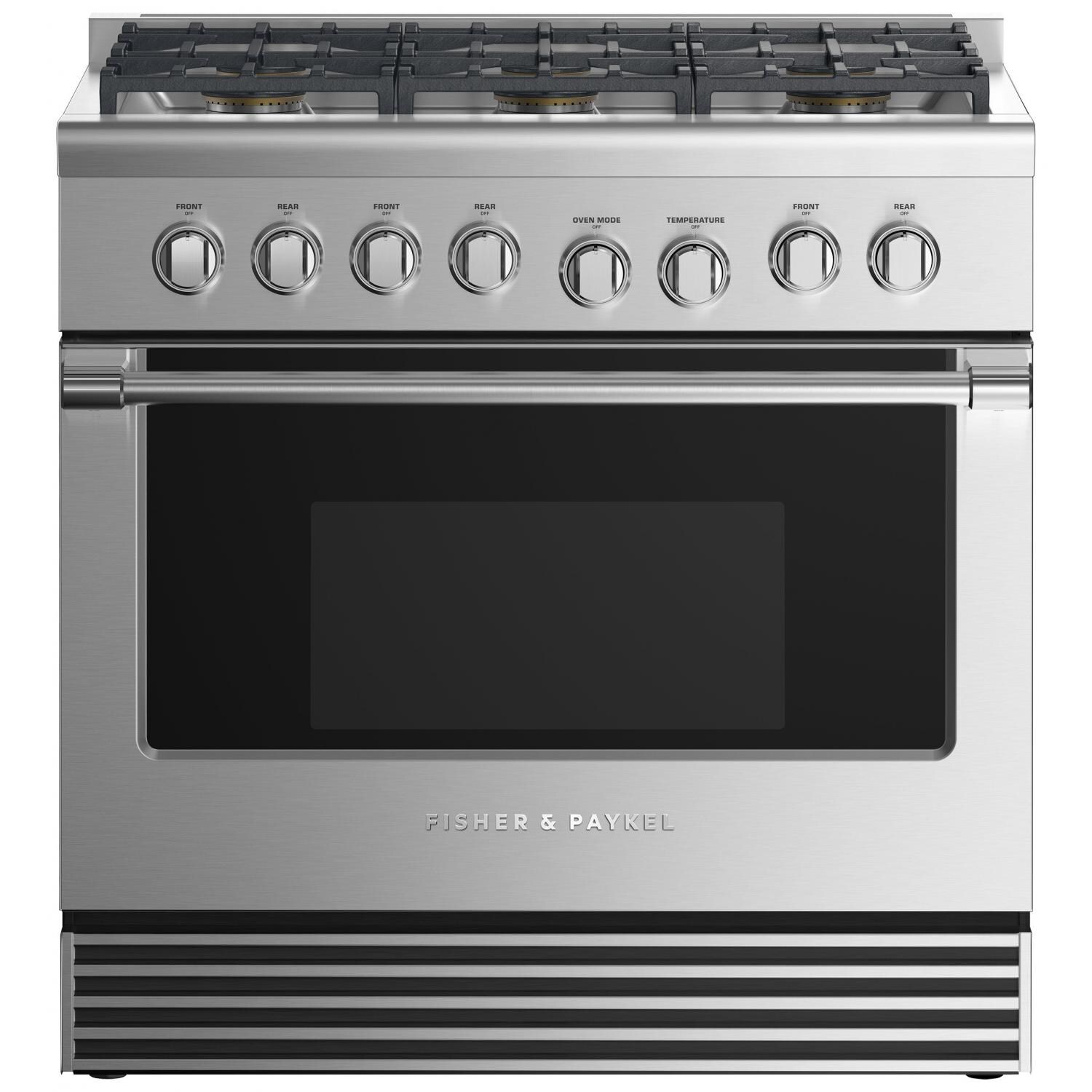 Fisher Paykel Professional (Formerly DCS) 36-Inch 6-Burner Dual-Fuel Natural Gas Range - RDV2-366N N