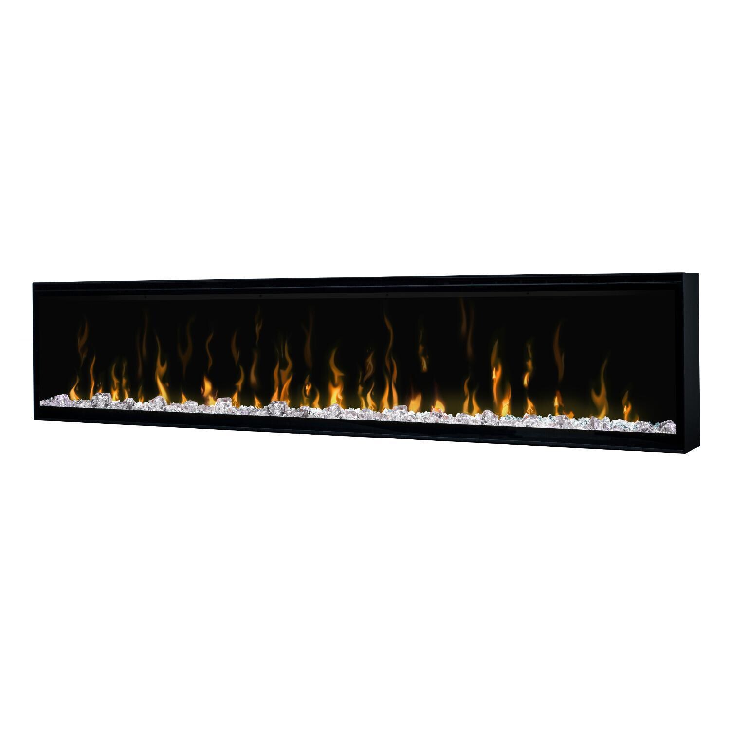 Dimplex - XLF74 - IgniteXL 74-Inch Wall Mount Electric Fireplace - Angle View thumbnail