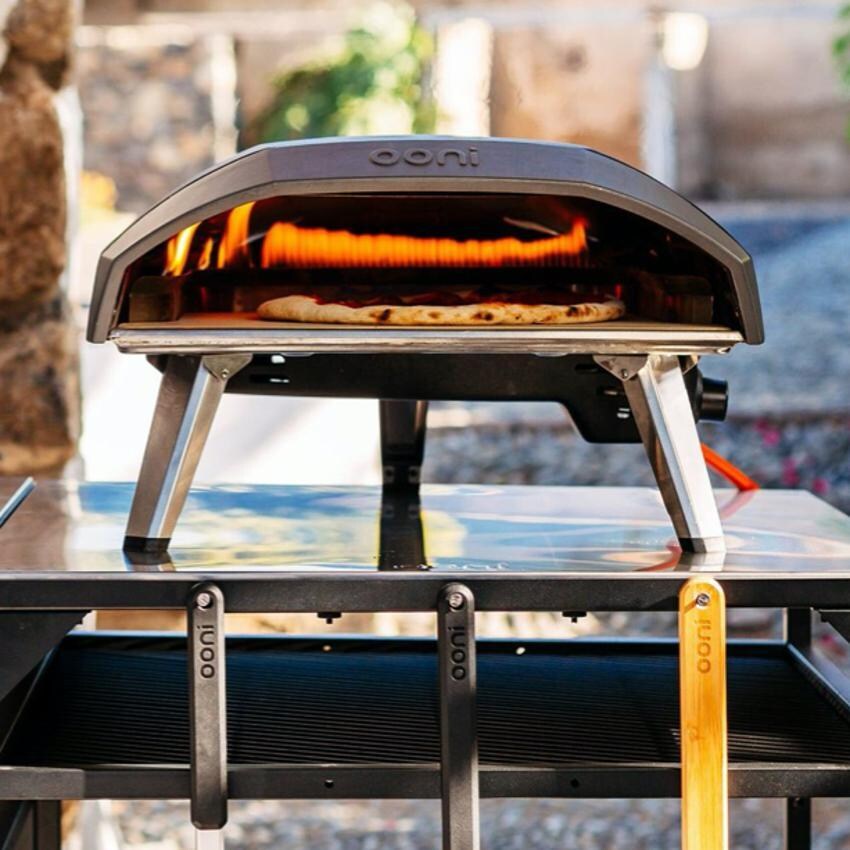 Ooni - UU-P0AB00 - Koda 16 Gas Powered Portable Outdoor Pizza Oven - Inside View thumbnail