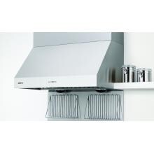Zephyr Range Hoods Power 48-Inch Tempest II Pro-Style Wall Mount Canopy Hood - 650 CFM - AK7548BS image