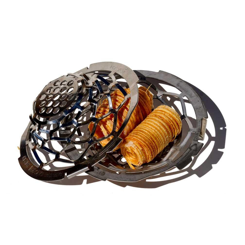 FOGO Charcoal BLAZA Blazaball Firestarter Cage - Shown with FOGOStarters thumbnail