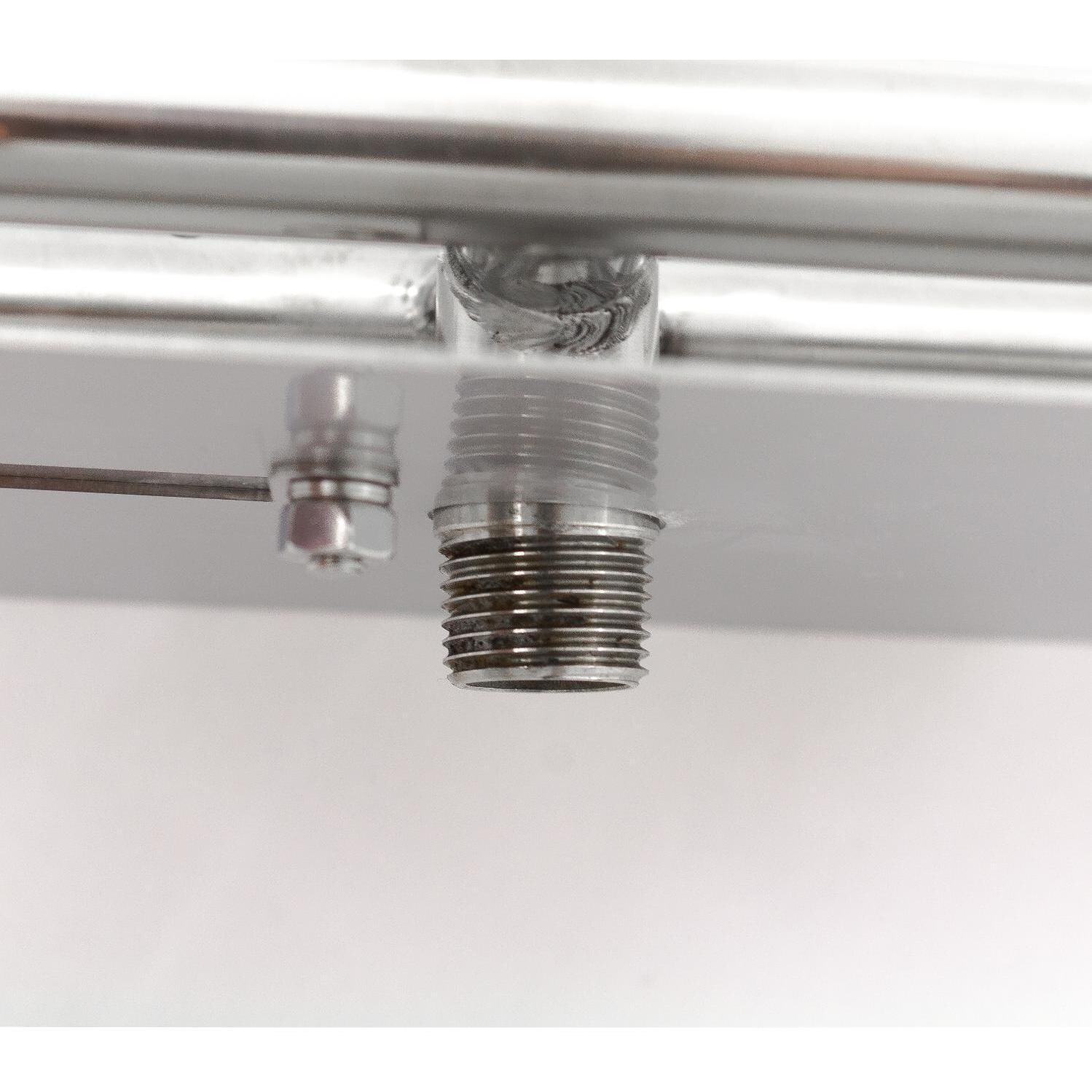 BBQGuys Signature Series 18-Inch Rectangular Natural Gas Flat Pan With H-Burner - Gas Connection thumbnail