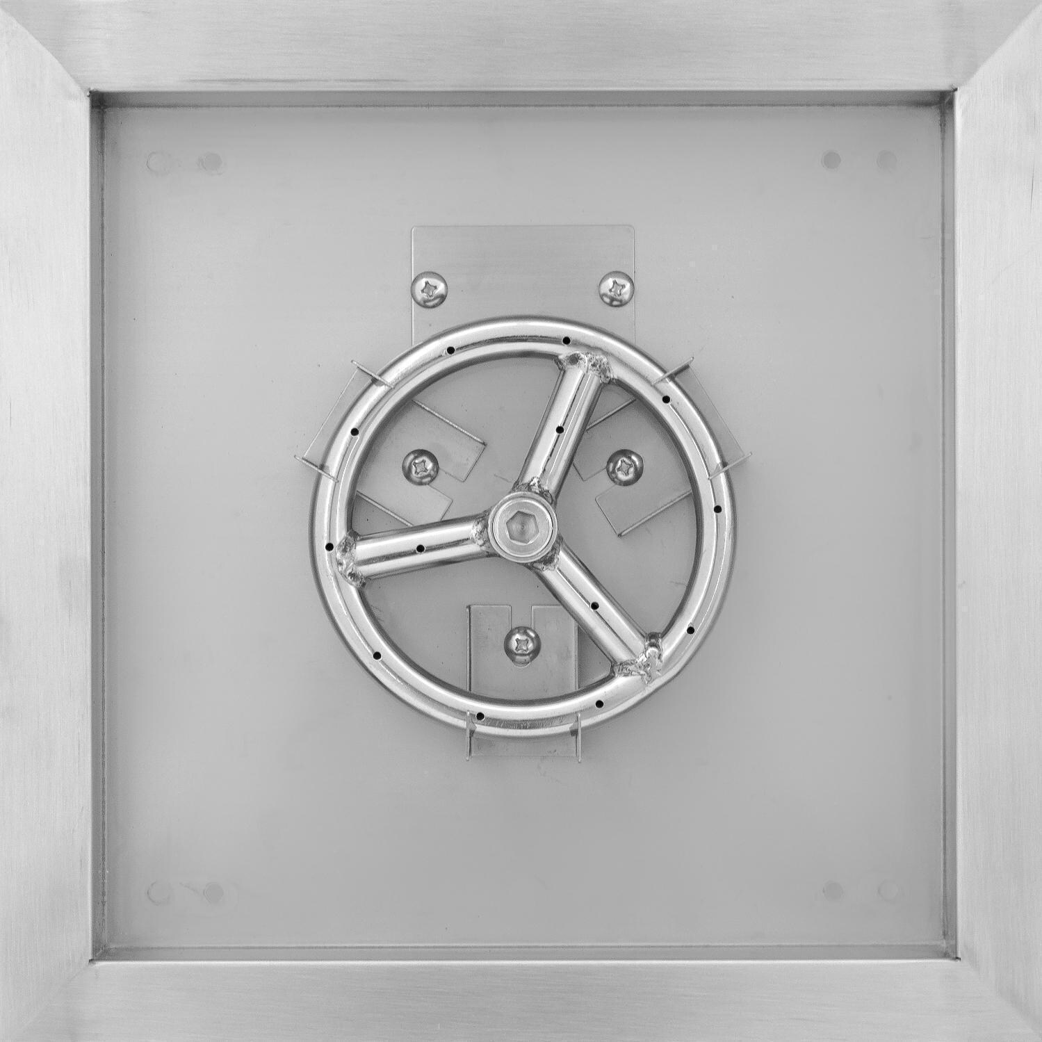 BBQGuys Signature Series Square Drop-In Pan W/ Ring Burner - Top View thumbnail