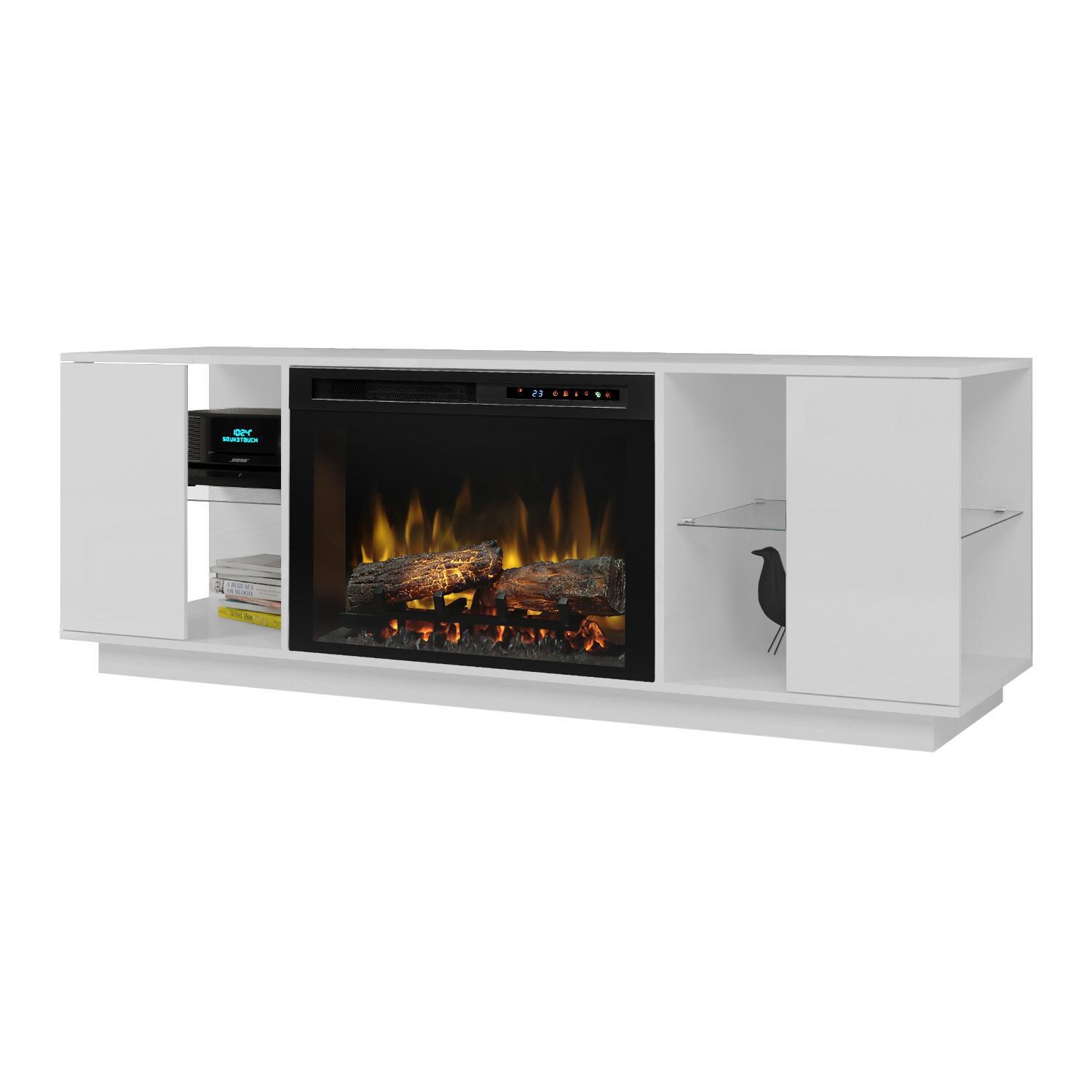 Dimplex - GDS26L8-1652W - Flex Lex Electric Fireplace Media Console thumbnail